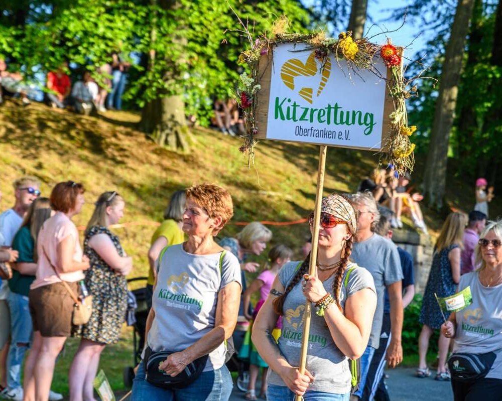 Umzug beim Münchberger Wiesenfest